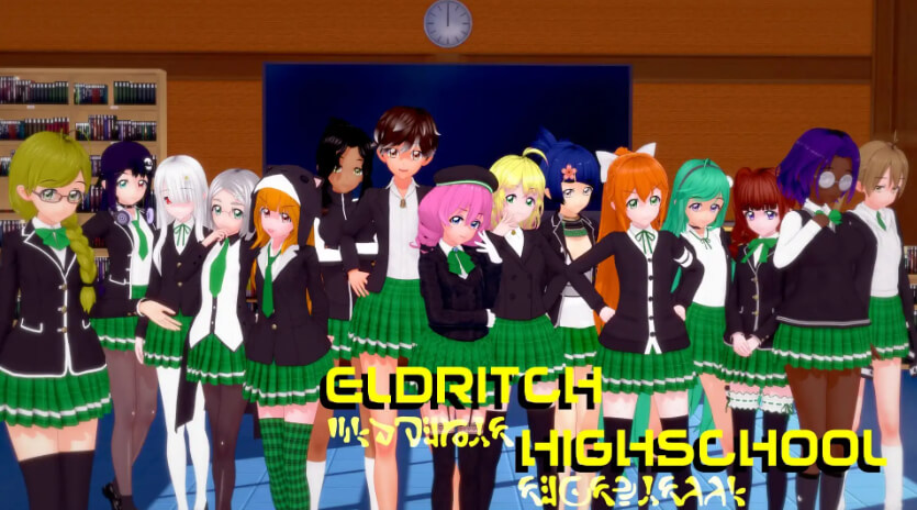 埃尔德里奇高中/Eldritch Highschool【PC+安卓】汉化版